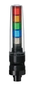 Tower Light Ø70mm, RYGBC, Gray, Steady/Alarm,