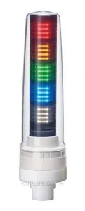 Tower Light, Ø70mm, IP69K, White, 24VDC, RYG,