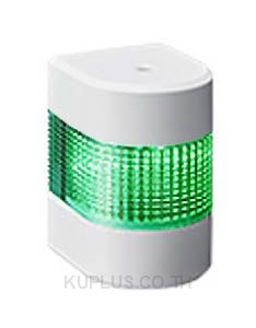 Tower Light, Wall Mount, Green, 24VDC, 80mm,