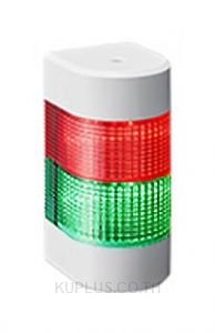 Tower Light, Wall Mount, R/G, 100-240VAC, 80mm,