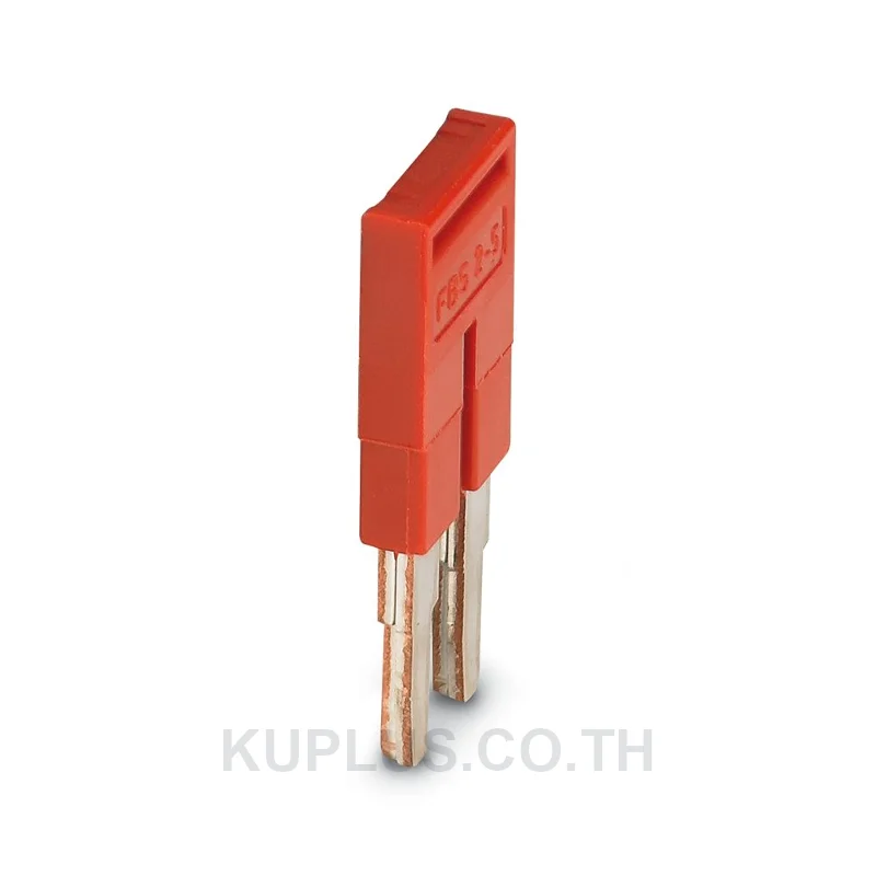 บริดจ์/จัมเปอร์ Phoenix Contact FBS 2-5 (3030161) 2 โพล สีแดง