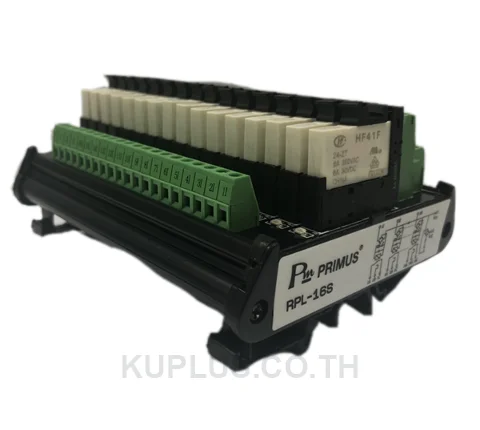 Slim Relay Module 16 Relay "PRIMUS" Type RPL-16S