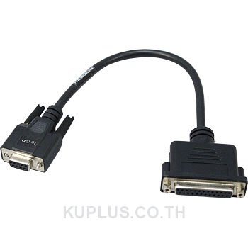 Connects a standard RS-422 cable  D-sub 25-pin socket  to the GP unit  D-sub 9 pin plug .