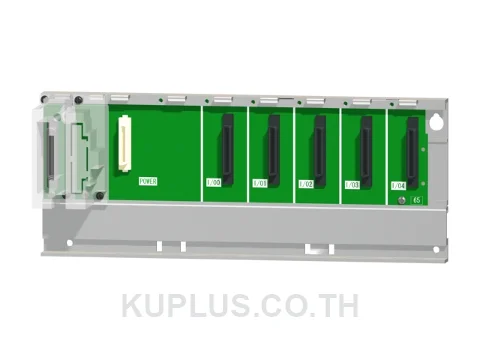 Mitsubishi Q65B Base Unit, Q Series Extension unit power supply + 5 I/O slots
