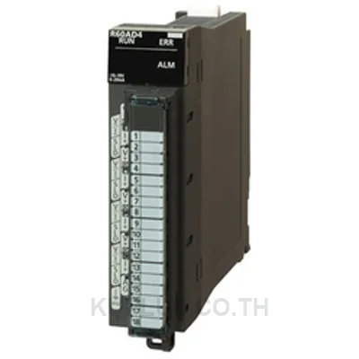 โมดูลอนาล็อกอินพุต iQ-R Mitsubishi R60ADV8 8 ช่อง