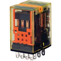 RU4S-NF-D6, พาวเวอร์รีเลย์แบบปลั๊กอิน IDEC RU4S 4 โพล (4PDT) คอยล์ DC 6 V รหัสตัวเลือก NF