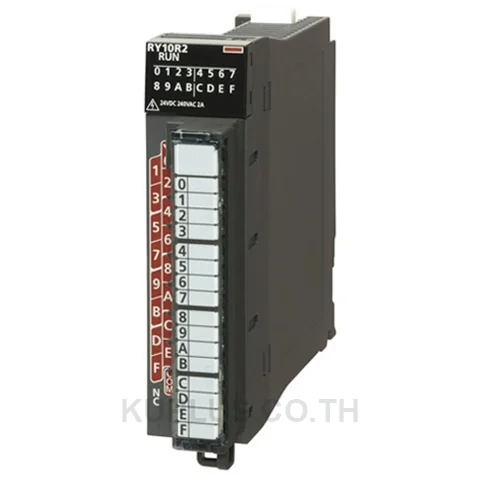 โมดูลเอาต์พุตดิจิทัล iQ-R Mitsubishi RY10R2 24VDC