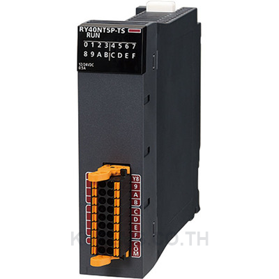 PLC iQ-R; Transistor output mod., 12/24VDC, 0,5A, 16 point, source, Spring clamp