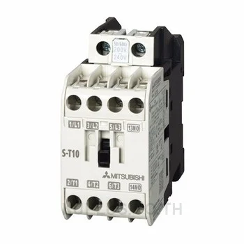 แมกเนติกคอนแทคเตอร์ (Magnetic Contactor) Mitsubishi S-T10 4kW หน้าสัมผัสช่วย 1NC คอยล์ 300V AC
