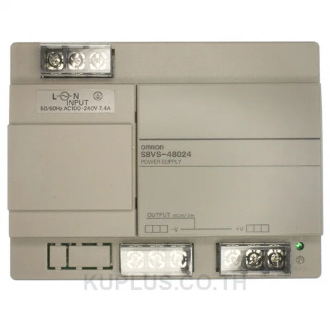 พาวเวอร์ซัพพลาย OMRON S8VS-48024-F 100-240 V AC 20 A 480 W