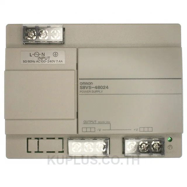 พาวเวอร์ซัพพลาย OMRON S8VS-48024 100-240 V AC 20 A 480 W