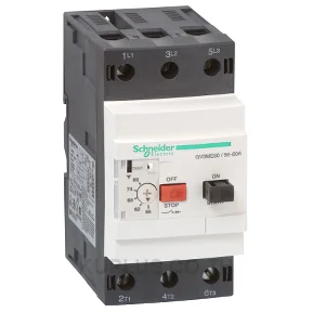 มอเตอร์เบรกเกอร์ Schneider GV3ME80 TeSys Deca 3P ช่วงปรับกระแส 56 - 80 A แบบเทอร์มอล-แมกเนติก ควบคุมด้วยปุ่มกด