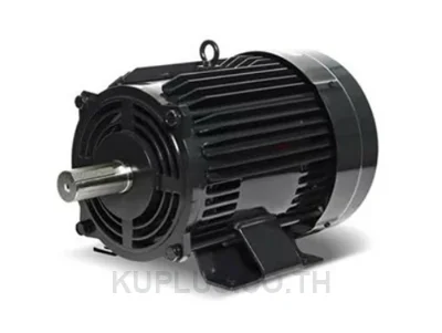 มอเตอร์ไฟฟ้า 3 เฟส Mitsubishi SF-QR 5 HP (3.7 kW) 4 โพล IP44 แบบขาตั้งแนวนอน IE1 รหัส HT