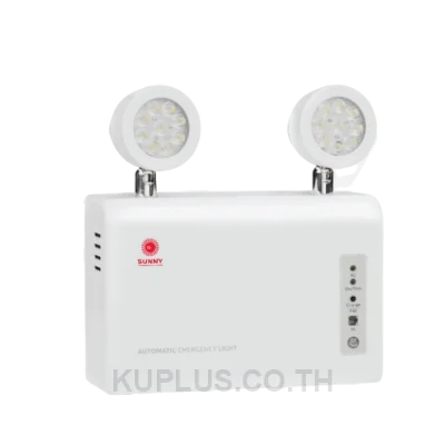 ไฟฉุกเฉิน หลอด LED 2x9 วัตต์ 3.2V 6Ah - SUNNY SG209CD6 รุ่น SG