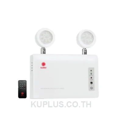 ไฟฉุกเฉิน หลอด LED 2x9 วัตต์ 3.2V 6Ah - SUNNY SG209CD6 รุ่น SG