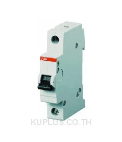 SH201-C25, เซอร์กิตเบรกเกอร์ขนาดเล็ก (MCB) ABB SH200 1P 25A Curve C 6kA