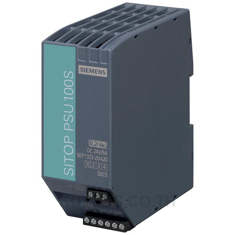 DIN Rail Power Supply, 88%, 24V, 5A, 144W, Adjustable