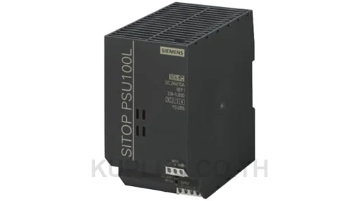 6EP1334-1LB00 - DIN Rail Power Supply, 89%, 24V, 10A, 240W, Adjustable, Siemens