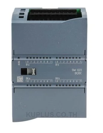 SIMATIC S7-1200, Digital I/O SM 1223, 16 DI/16 DO, 16 DI 24 V DC, Sink/Source, 16 DO, transistor 0.5 A
