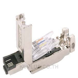 Connector RJ45 180° Cable Outlet RJ45 Plug CAT5 Straight