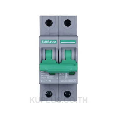 Suntree DC เบรกเกอร์ DC MCB SL7N-63 2P 20A 550V