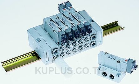 SMC 5/3 Pneumatic Control Valve Pilot/Pilot SY5000 Series