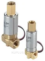 SMC Solenoid Valve VDW250-6G-1-M5, 3 port , NC, 12 V dc, M5