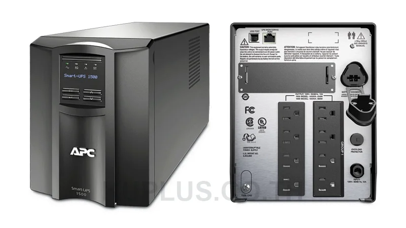 SMT1500I, เครื่องสำรองไฟ UPS APC Smart-UPS (จอ LCD) 1500 VA/1000 W Line-Interactive แบบตั้งพื้น (Tower) เอาต์พุต 230 V AC 1PH