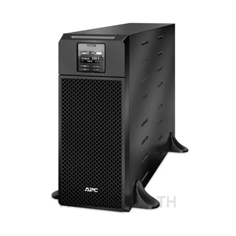 SRT6KXLI, เครื่องสำรองไฟ UPS APC Smart-UPS SRT 6000 VA/6000 W ออนไลน์ Double-Conversion แบบตั้งพื้น (Tower) เอาต์พุต 220/230/240 V AC 1PH