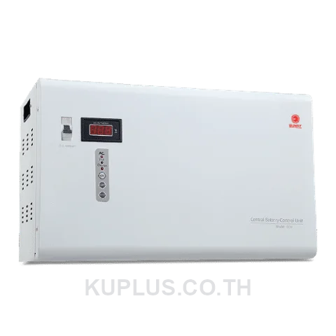 ตู้ควบคุมระบบแบตเตอรี่ส่วนกลาง Sunny CCU12-350 แบตเตอรี่ 12 V 40 Ah x 2 สำรองไฟ 2 ชั่วโมง