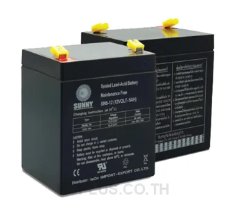 แบตเตอรี่ SUNNY SN5-12 (VRLA Type) 12V 5Ah