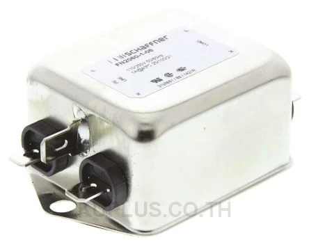 Schaffner FN2060 Series 1A 250 V ac 400Hz Chassis Mount RFI Filter, with Tab Terminals, Single Phase