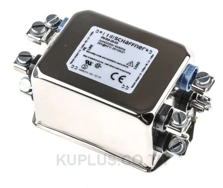 Schaffner FN 355 Series 20A 440 V ac 400Hz Flange Mount RFI Filter, with Screw Terminals 3 Phase