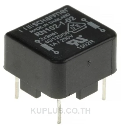 Schaffner 3 mH -30 - +50% Current Compensated Choke, 1A Idc, 205mΩ Rdc RN