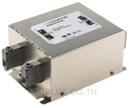 Schaffner FN2410 Series 16A 250 V ac 400Hz Chassis Mount RFI Filter, with Screw Terminals, Single Phase
