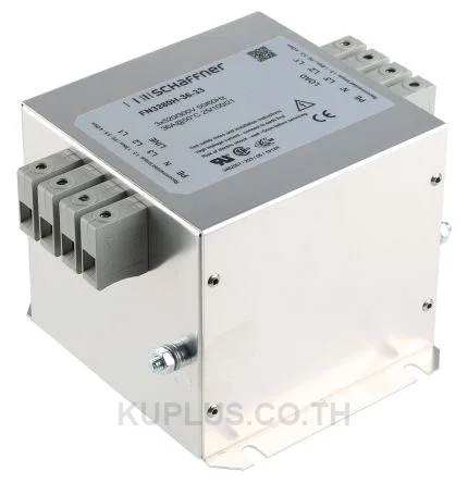Schaffner FN 3280 Series 36A 300 V ac 60Hz Flange Mount RFI Filter, with Screw Terminals