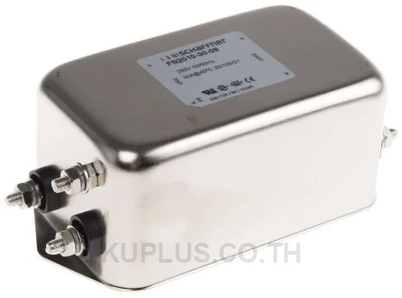 Schaffner FN2010 Series 30A 250 V ac 0 - 400Hz Chassis Mount EMI Filter, with Stud Terminals