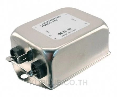 Schaffner FN2030 Series 8A 250 V ac 400Hz Flange Mount RFI Filter, with Tab Terminals