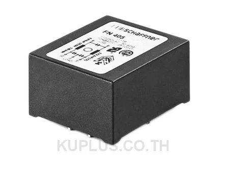 Schaffner FN405 Series 1A 250 V ac 400Hz RFI Filter, with Pin Terminals