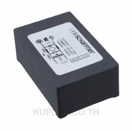 Schaffner FN402 Series 1.6A 250 V ac 400Hz Through Hole RFI Filter, with Pin Terminals