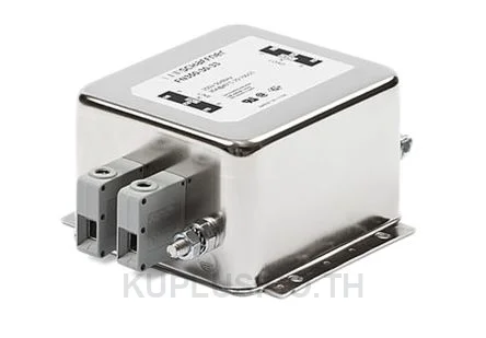Schaffner FN350 Series 12A 250 V ac 400Hz Flange Mount RFI Filter, with Screw Terminals