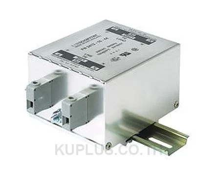 Schaffner FN2412 Series 32A 250 V ac 400Hz DIN Rail RFI Filter, with Screw Terminals, Single Phase