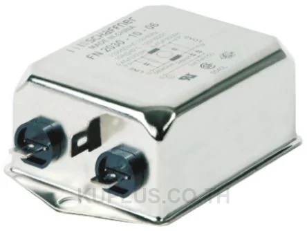 Schaffner FN2030 Series 10A 250 V ac 60Hz Flange Mount RFI Filter, with Solder Lug Terminals