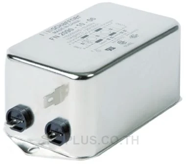 Schaffner FN2090 Series 10A 250 V ac 0 - 400Hz Flange Mount RFI Filter, with Tab Terminals