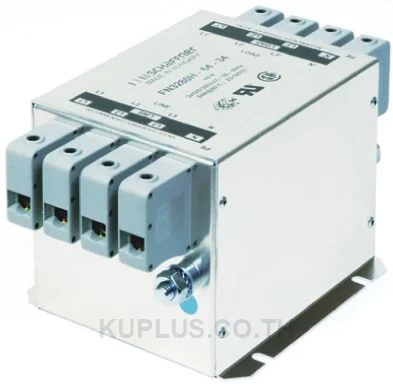 Schaffner FN 3280 Series 16A 520 V ac 60Hz Flange Mount RFI Filter, with Screw Terminals