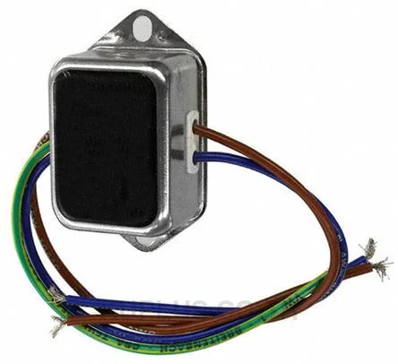 Schaffner FN2010 Series 1A 250 V ac 0 - 400Hz Chassis Mount EMI Filter, with Wire Lead Terminals