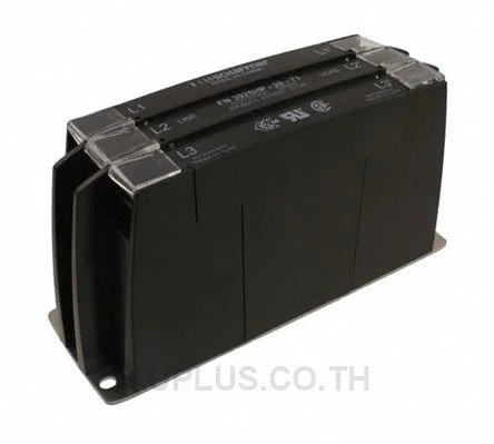 Schaffner FN3025 Series 20A 520 V ac 60Hz Chassis Mount RFI Filter, with Wire Lead Terminals