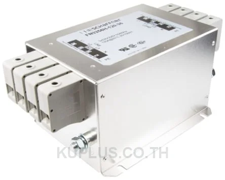 Schaffner FN3256 Series 120A 520 V ac 60Hz Chassis Mount EMI Filter, with Terminal Block Terminals