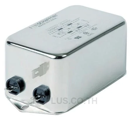 Schaffner FN2090 Series 4A 110 V ac, 250 V ac DC to 400Hz Chassis Mount RFI Filter, with Wire Lead Terminals