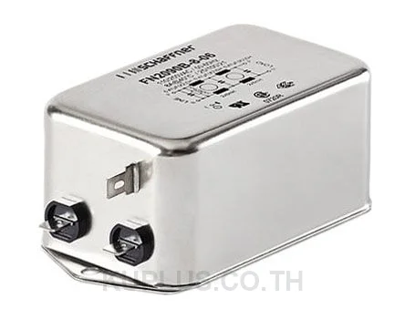 Schaffner FN2090 Series 1A 110 V ac, 250 V ac DC to 400Hz Chassis Mount RFI Filter, with Tab Terminals, Single Phase